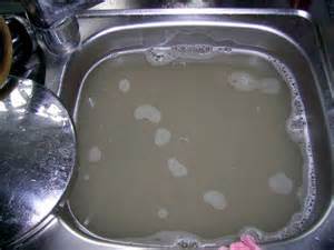 dirty dishwater